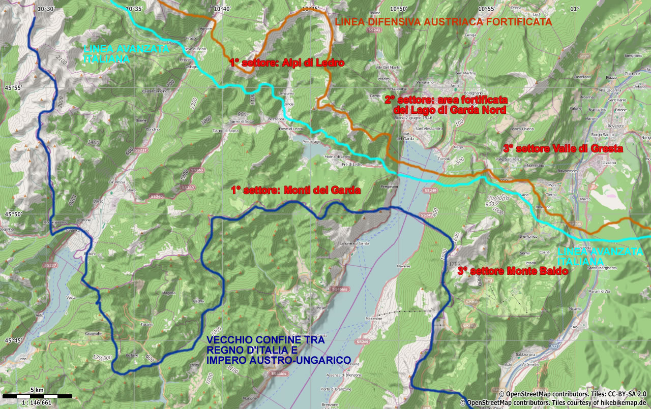 MAPPA SETTORI Fronte Zone