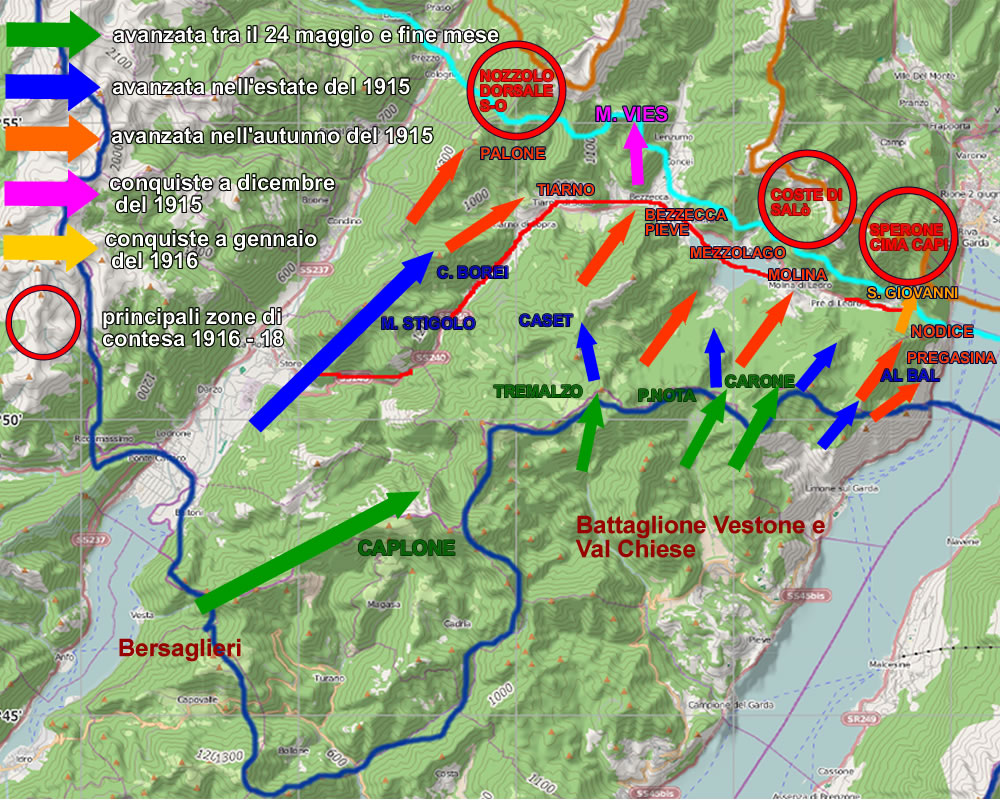 MAPPA OPERAZIONI MILITARI